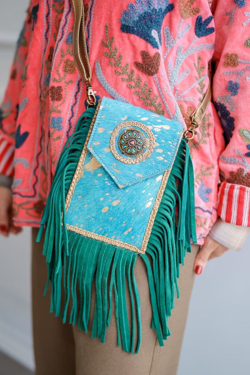 Bolso BUCKLE MOVIL CALIPSO, pieza hecha a mano de Diosa Soul