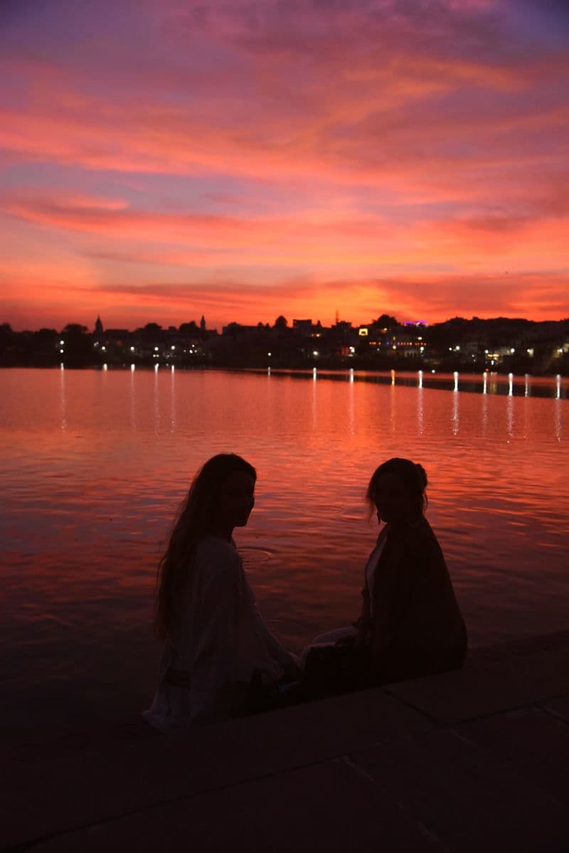 atardecer