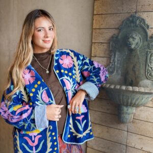 LOVE JACKET BLUE