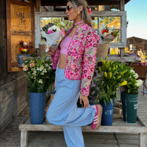 PINK GARDEN JACKET