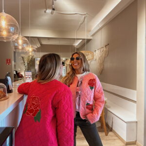 Rose jacket pink