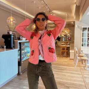 Rose jacket pink