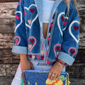 CHAQUETA HEART💙